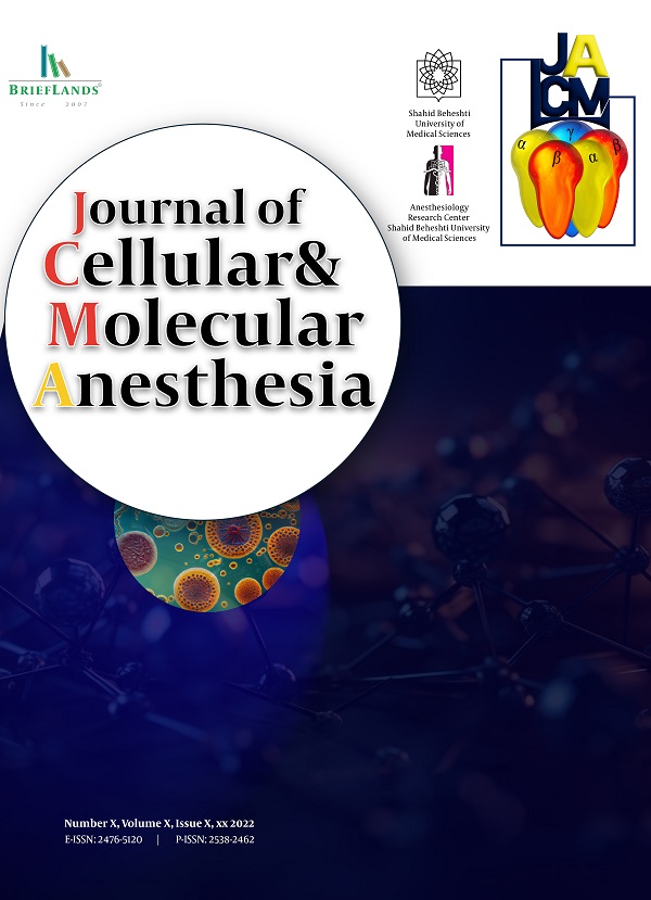 Journal Of Cellular & Molecular Anesthesia | Home